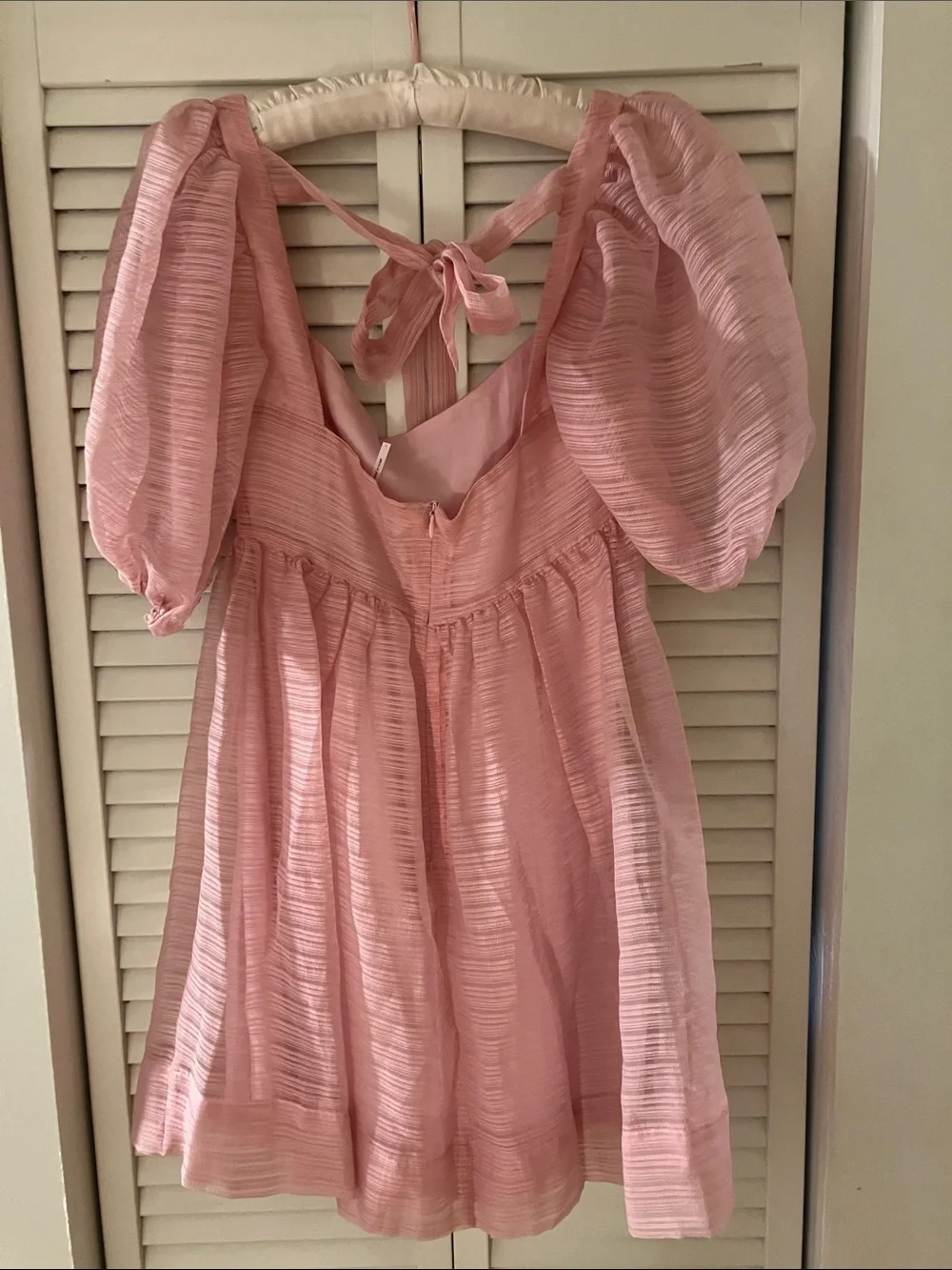 BHLDN x Free People Alaine Pink Babydoll Dress Size 2